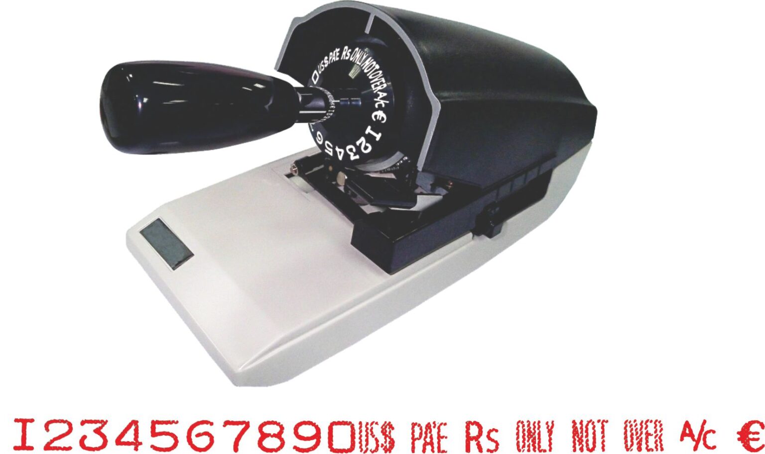 Manual Check Writer - Mama Bhanja Traders