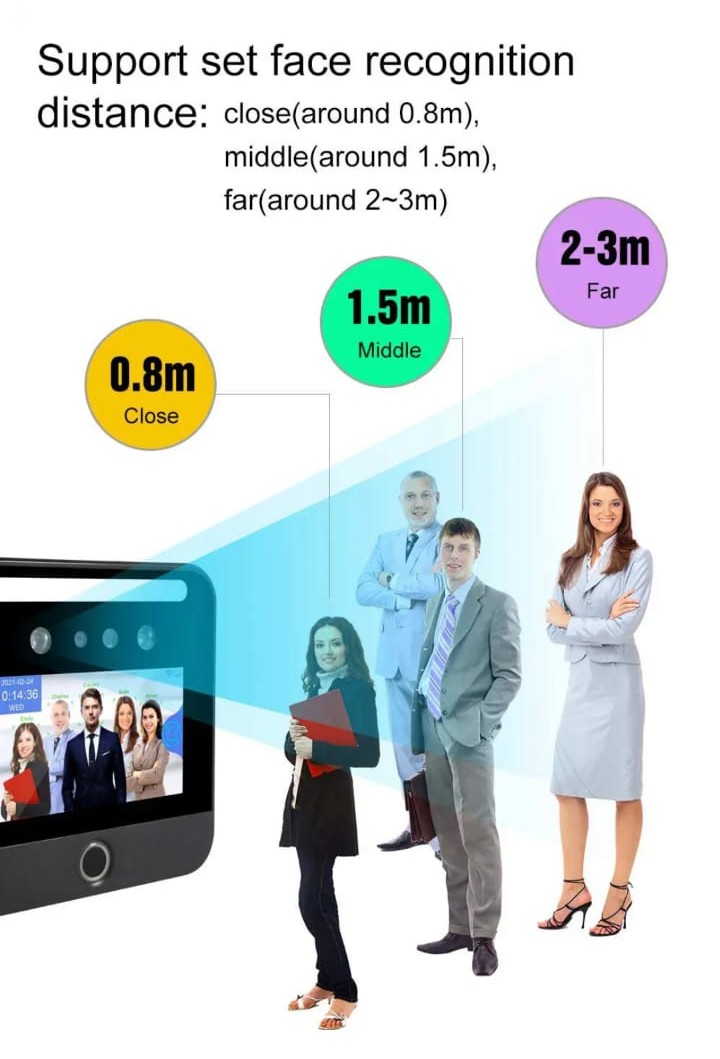 AI Face Fingerprint Time Attendance - Image 7