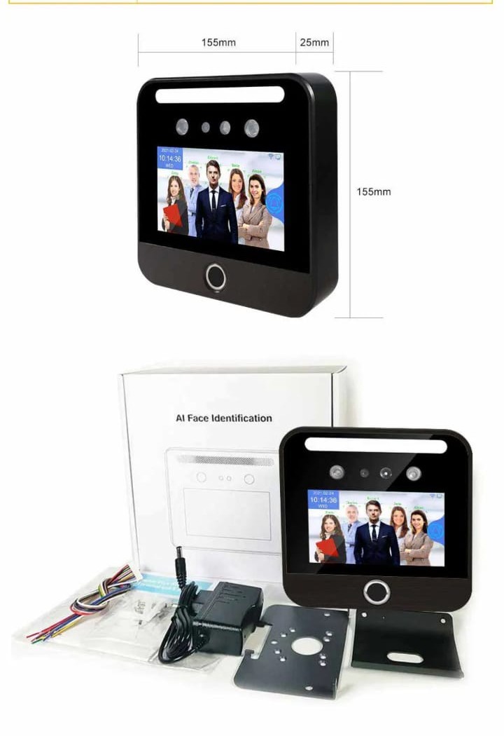 AI Face Fingerprint Time Attendance - Image 11